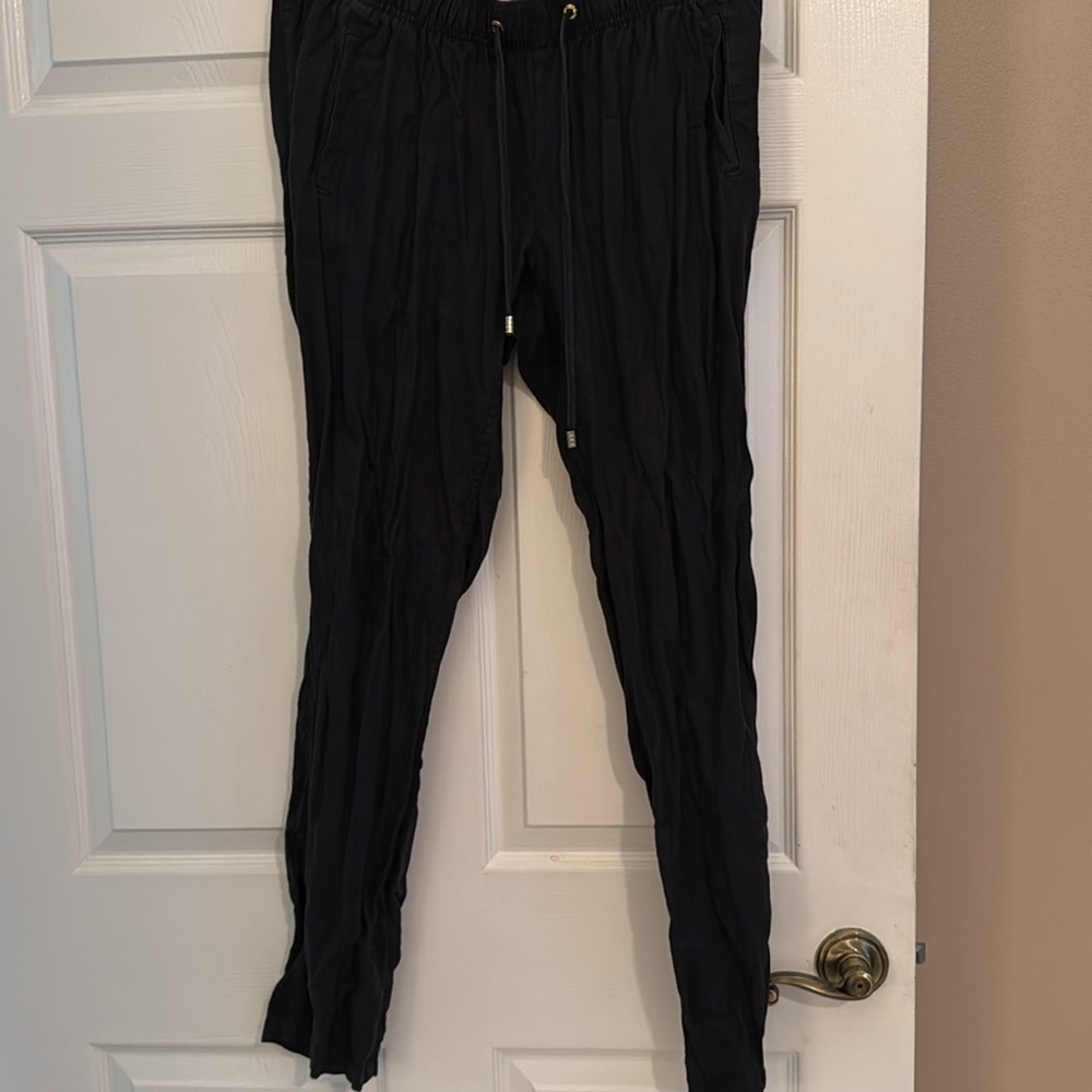 Lilly Pulitzer Black Linen pant